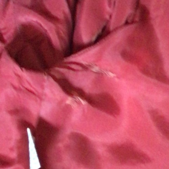Vintage Red Leather Trench Coat - Picture 11 of 11